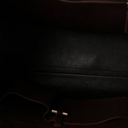 Polished Saddle Calfskin Soft Margaux Belt 15 Burgundy