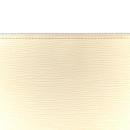 Epi Pochette Accessories 24 Ivory