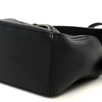 Calfskin Mini Puzzle Bag Black
