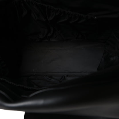 GG Supreme Monogram Web Messenger Diaper Bag Black Grey