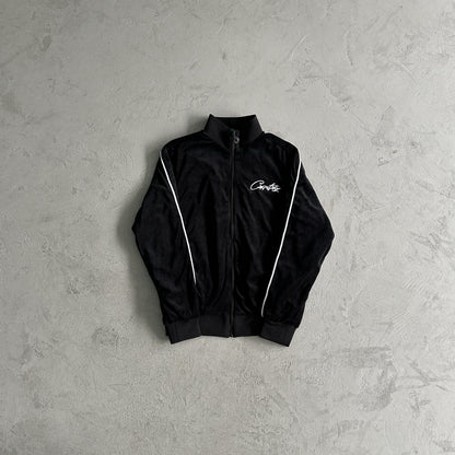 Corteiz Velvet Trackset Black