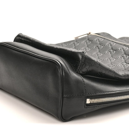 Guccissima Sling Backpack Black