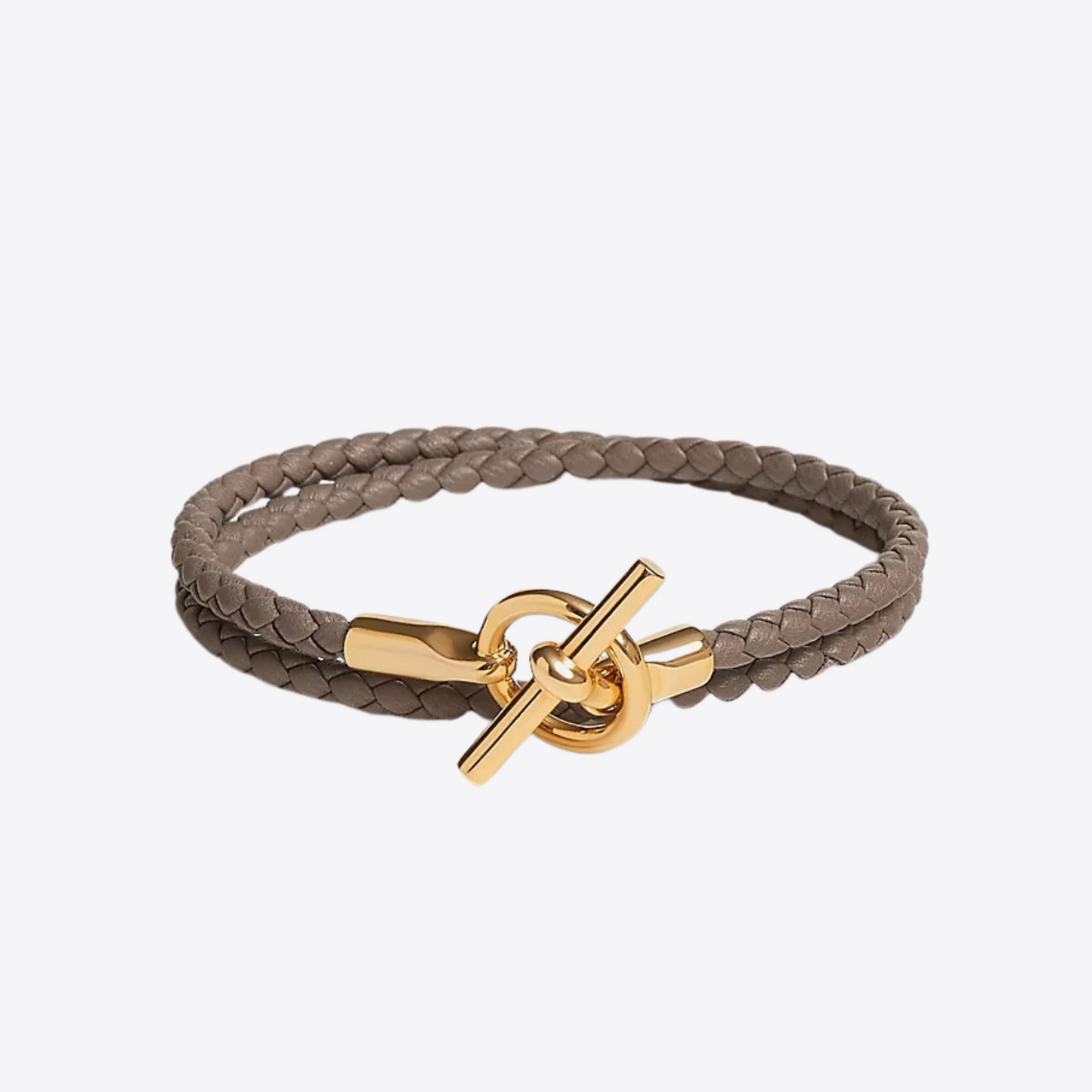 HERMES Double Tour Bracelet Swift Leather(Many)