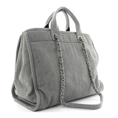 Denim Medium Deauville Tote Light Blue