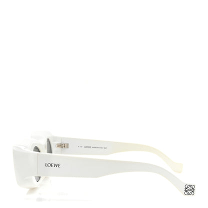 Acetate Sunglasses LW40033I White