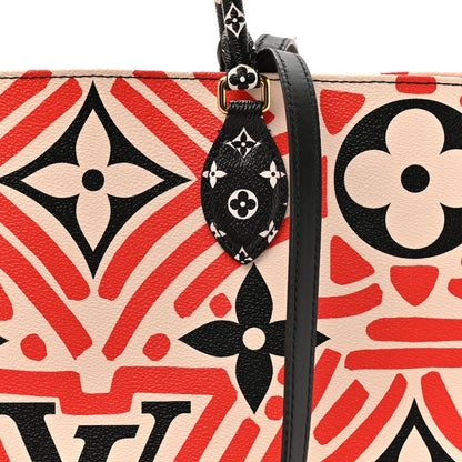 Monogram Giant Crafty Onthego GM Creme Rouge Black