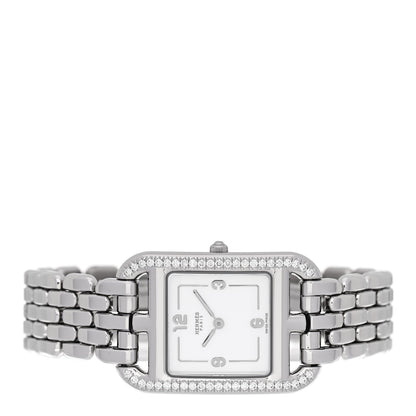 Stainless Steel Diamond Bezel 23mm Cape Cod Quartz Watch