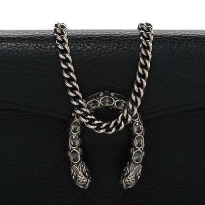 Calfskin Super Mini Dionysus Shoulder Bag Black