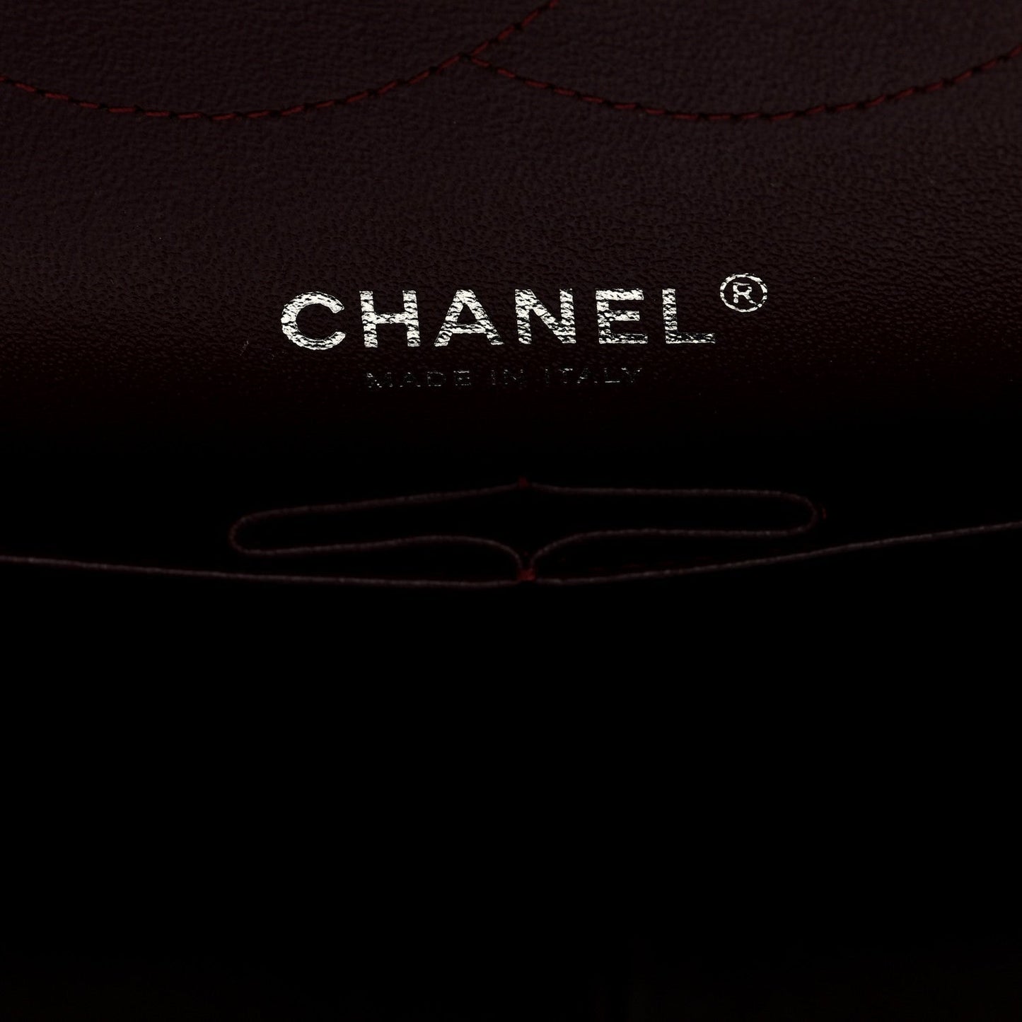 Lambskin Quilted Jumbo Double Flap Black