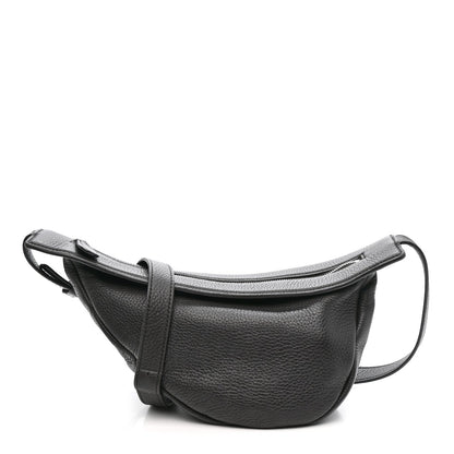 Deerskin Small Slouchy Banana Bag Espresso