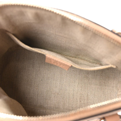 Soft Microguccissima Mini Dome Bag Camelia