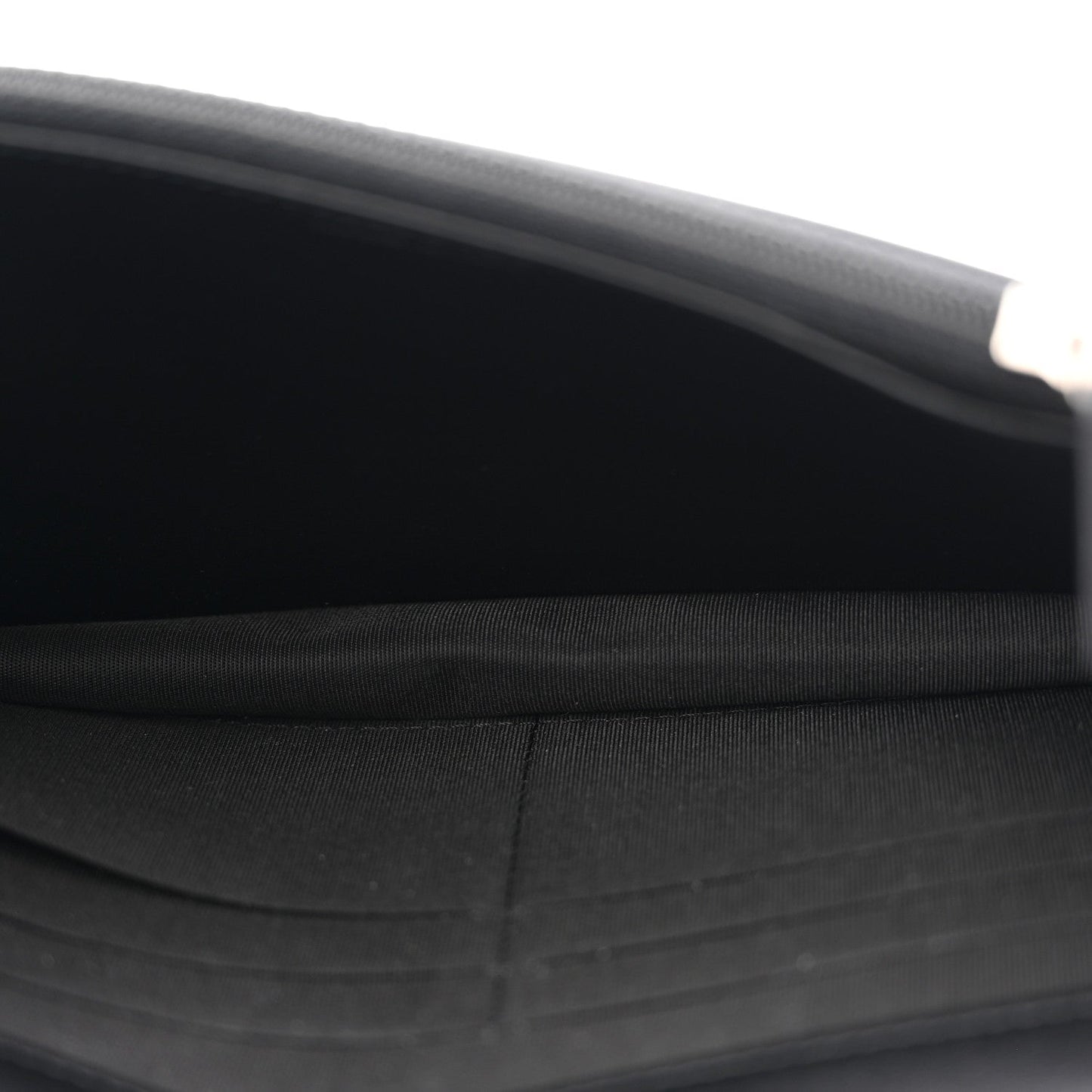 Caviar Camellia Embossed Wallet On Chain WOC Black