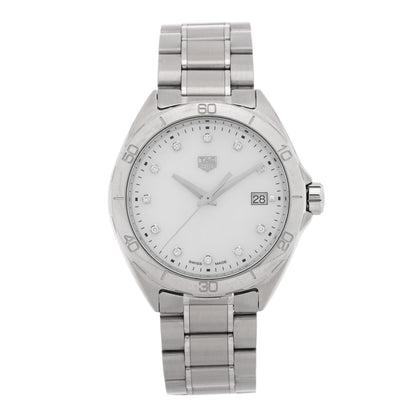Stainless Steel Diamond Mother of Pearl 35mm Formula 1 Lady Quartz Watch WBJ1319
