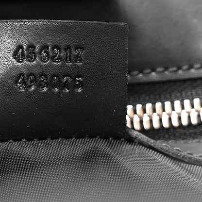 Soft GG Supreme Monogram Web Vertical Tote Black