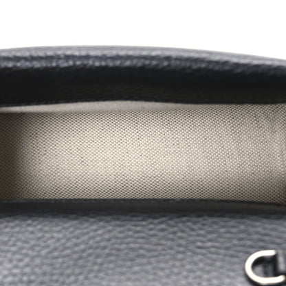 Dollar Calfskin Crystal Mini Dionysus Top Handle Bag Black Crystal