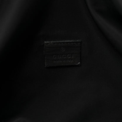 Guccissima Web Belt Bag Black
