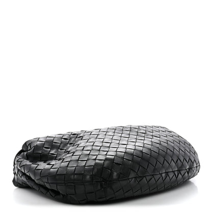 Nappa Intrecciato Small Jodie Hobo Black