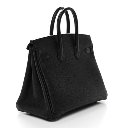 Togo Birkin 25 Black