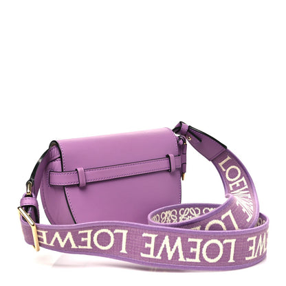 Calfskin Jacquard Mini Gate Dual Bag Guimauve