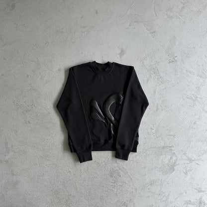 Synaworld Round Neck Suit Black