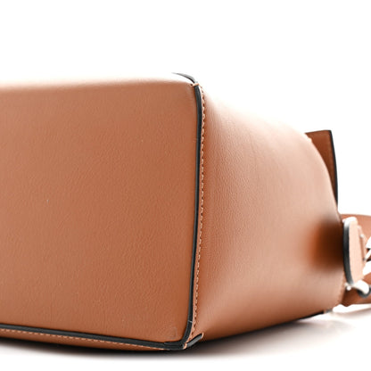 Calfskin Small Puzzle Edge Bag Tan
