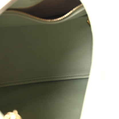 Mellow Nappa Lambskin Small Squeeze Bag Spring Jade