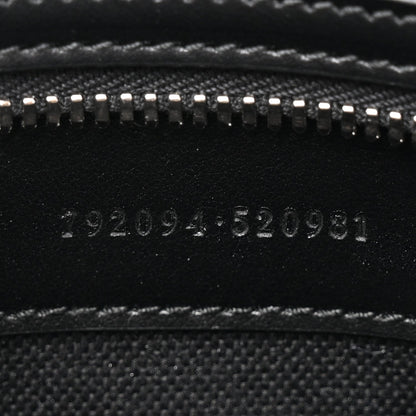 Soft GG Supreme Monogram Web Belt Bag Black Grey