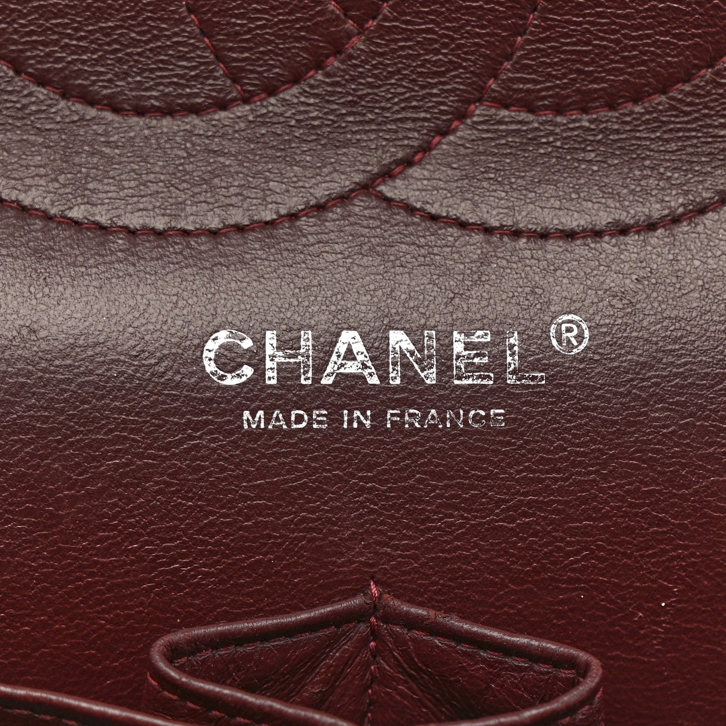 Lambskin Quilted Jumbo Double Flap Black