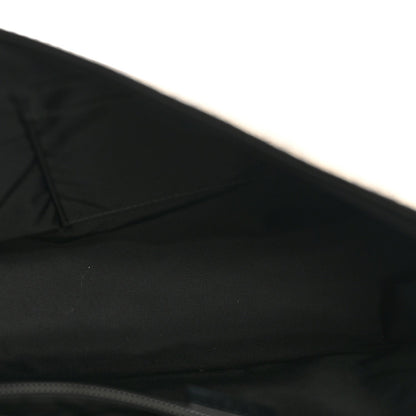 GG Supreme Monogram Web Flap Messenger Bag Black