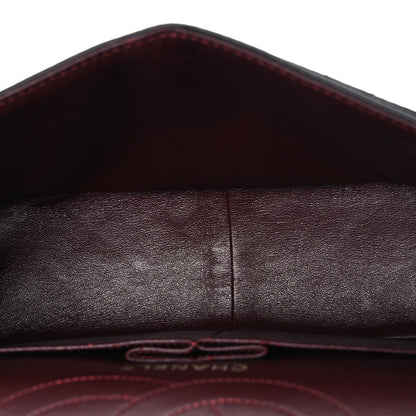 Aged Calfskin Quilted 2.55 Reissue 226 Flap Black