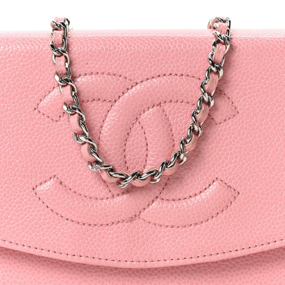 Caviar Timeless CC Wallet on Chain WOC Pink