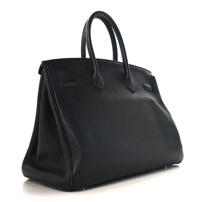 Togo Birkin 35 Black