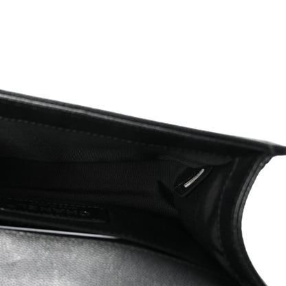 Caviar Quilted Small Boy Flap Black