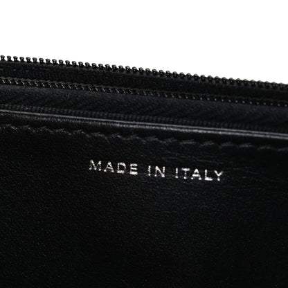 Caviar Quilted Boy Wallet On Chain WOC Black