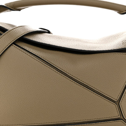 Calfskin Small Puzzle Bag Artichoke Green