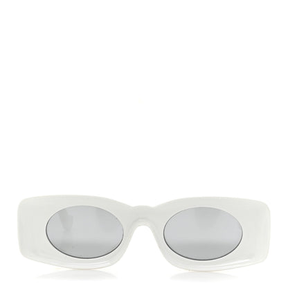 Acetate Sunglasses LW40033I White