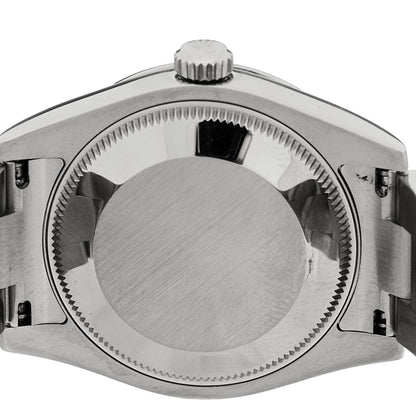 Stainless Steel 31mm Oyster Perpetual Watch Black 177200