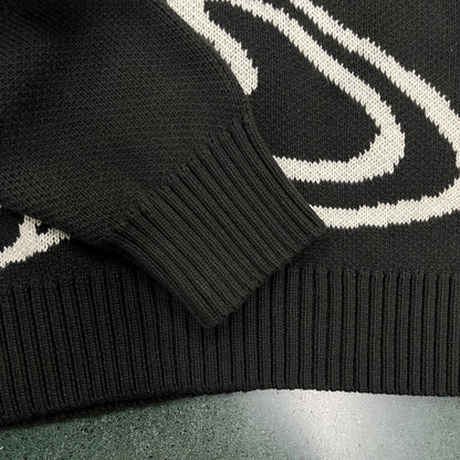 Broken P Knitted Sweater