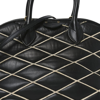 Lambskin Malletage Alma PM Black