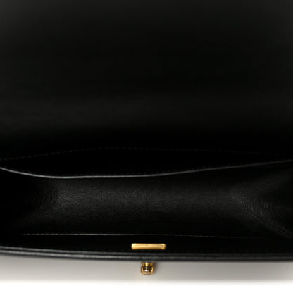 Caviar Quilted Medium Boy Flap Black