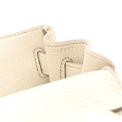 Togo Matte Alligator Kelly Retourne Touch 28 Beton