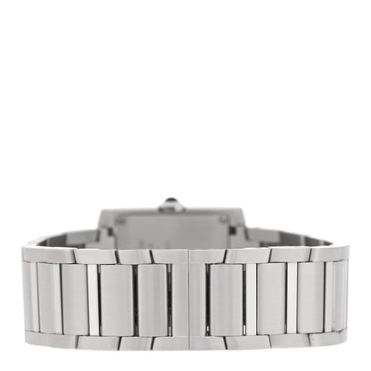 Stainless Steel 27mm Tank Francaise Quartz Watch