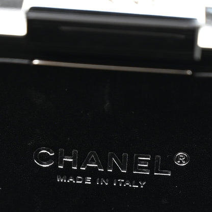 Plexiglass Barcode Boy Brick Lego Clutch Black