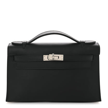 Swift Kelly Pochette Clutch Black
