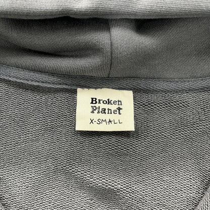 Broken P Planet Zip Up Hoodie