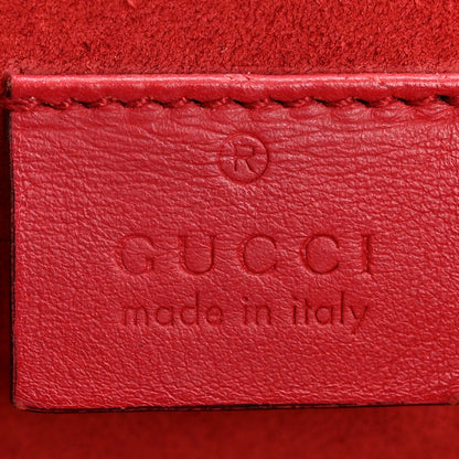 GG Supreme Monogram Small Dionysus Shoulder Bag Red