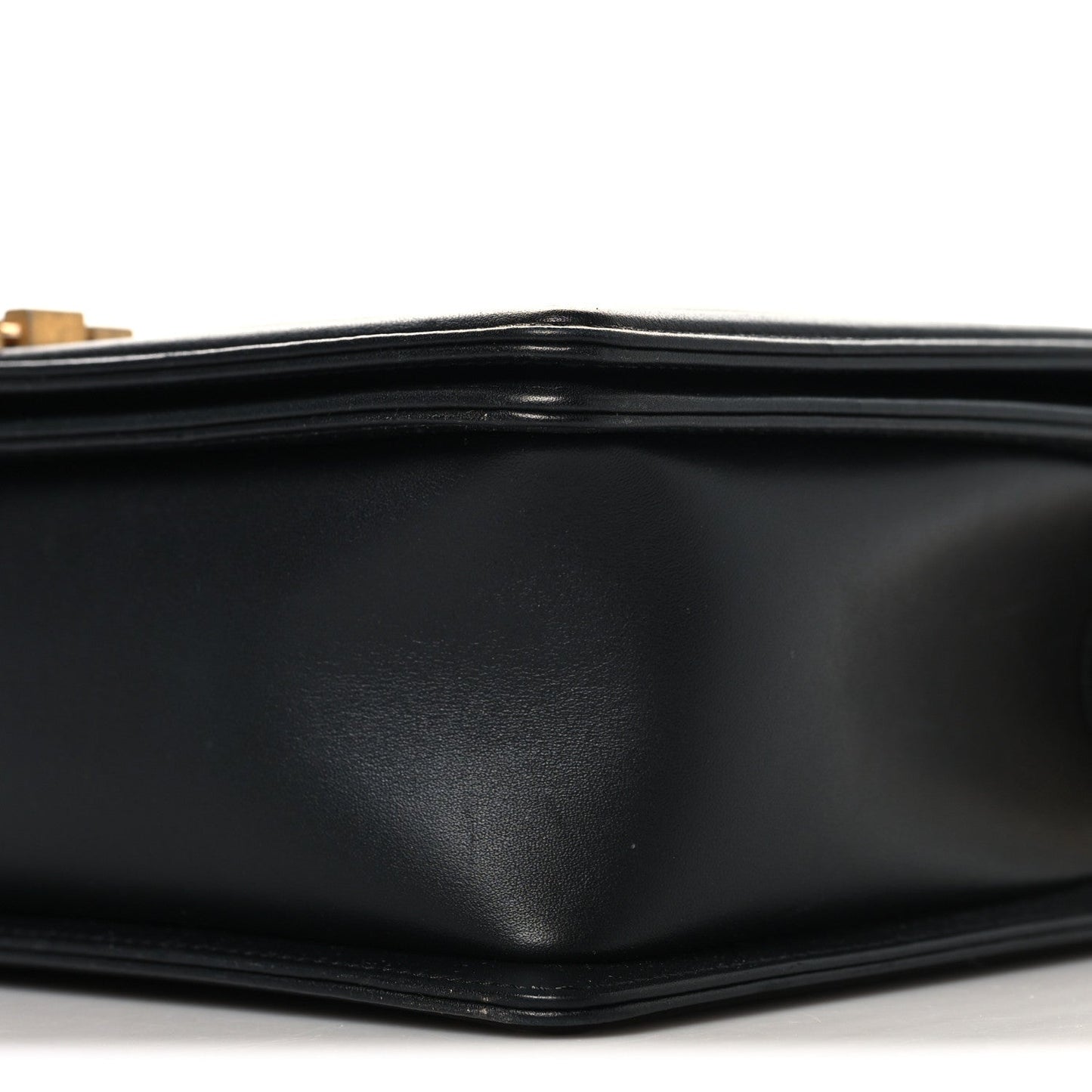 Calfskin Quilted New Medium Boy Flap Black