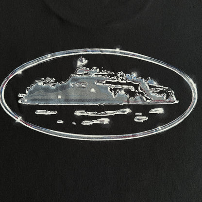 Corteiz Tshirt Alcatraz Chrome
