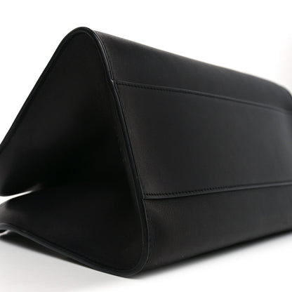 Smooth Calfskin Peggy Bag Black