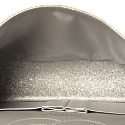 Metallic Lambskin Quilted 2.55 Reissue 225 Flap Silver